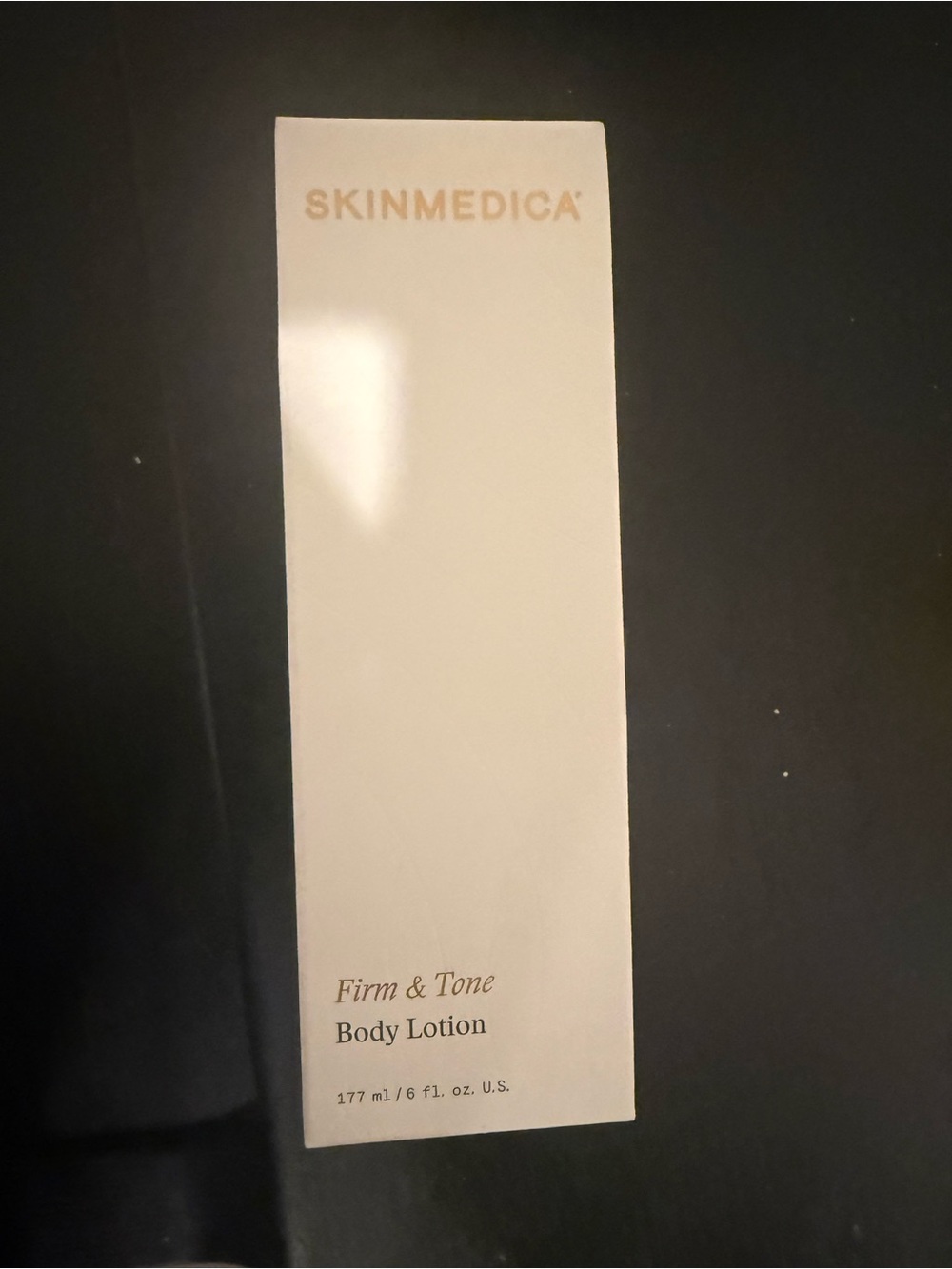 SkinMedica Firm & Tone Body Lotion – cream and gold